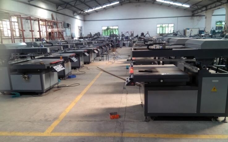 Clam shell silk Screen Printing Machine