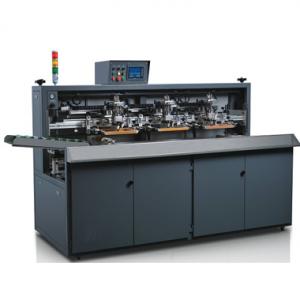 Automatic 3 Color Screen Printer for Glass Bottles