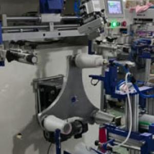 Automatic Cups Screen Printing Machine with IR Drying