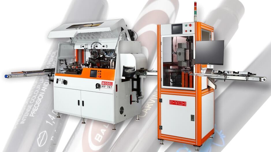Automatic Screen Printing Machine with CCD Visual Inspection Production Line