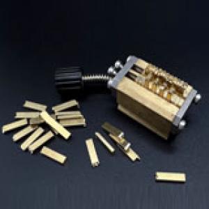 Brass Dies for Coding Machine Brass Dies for Coding Machine