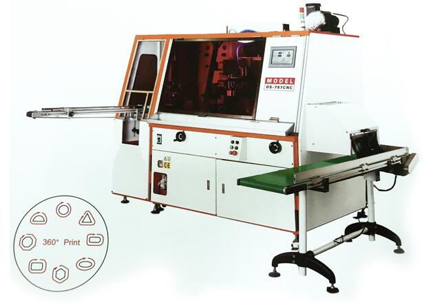 CNC Automatic Servo 360 Degree Screen Printing Machine