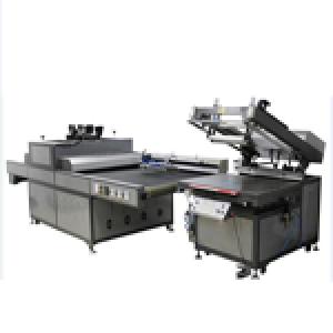 Clam shell Screen Printing Machine with Auto Unloading and Drying
