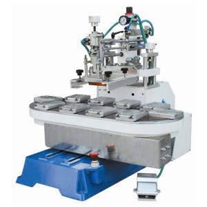 Desktop Flat Screen Printer with Conveyor