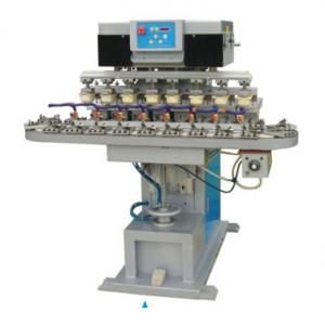 Eight Color Pad Printer With Conveyor