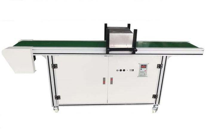 Flat LED UV Drying Machine with High Temperture PVC Belt