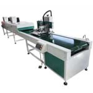 Flat Screen Printing Machine with Vacuum Conveyor Belt and Drying Oven Flat Screen Printing Machine with Vacuum Conveyor Belt and Drying Oven