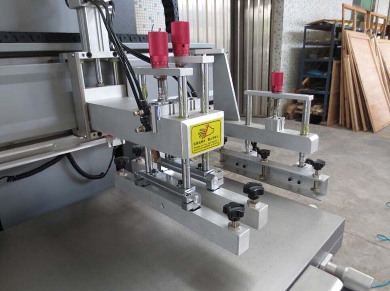 flatbed screen printing machine