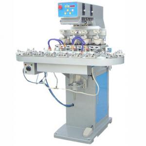 Four Color Ink Cup Pad Printer with Carousel
