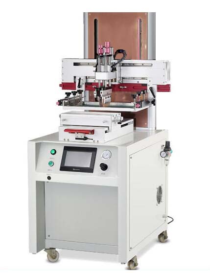 High Speed Flat Screen Printing Machine With Sliding Table