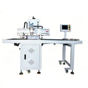 High Speed Flat Screen Printing Machine with Vacuum Conveyor Belt