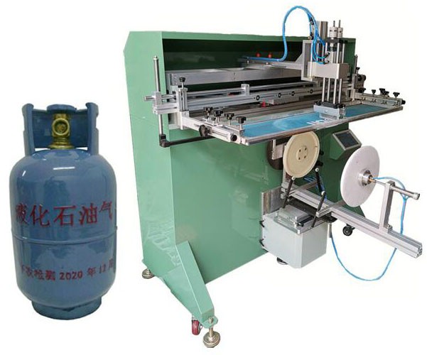 LPG Gas Tank Screen Printer