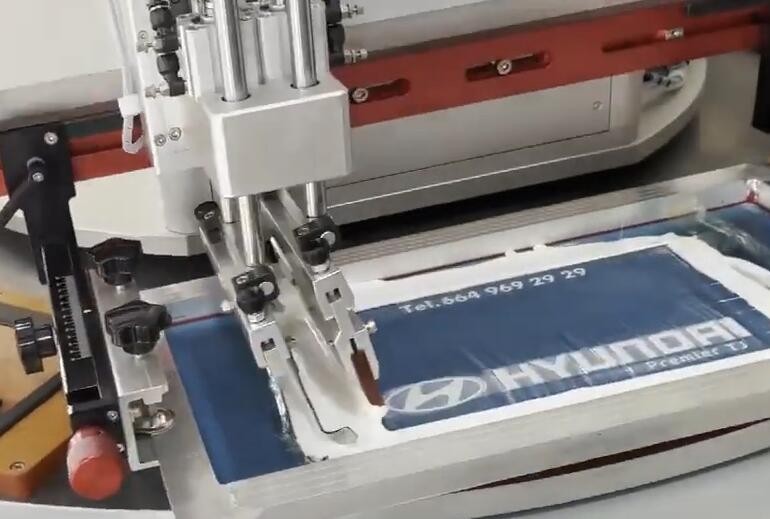 License Plate Automatic Screen Printing Machine