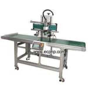 Mini Flat Screen Printer with Conveyor Belt Table