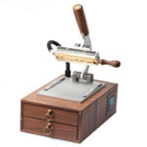 Mini Leather Hot Stamping Machine with Drawer