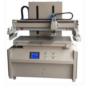 Plane Screen Printer with Servo Motor and PLC Control