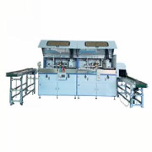 Plastic Bottle Automatic two colour cylinder UV Screen Printing Machine