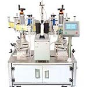 Semi Automatic Double Side Labeling Machine