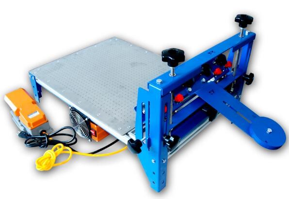 Three-Directions Micro Adjust Vacuum Screen Printing Table