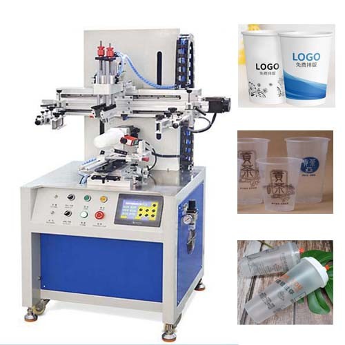 Upgraded Cups Screen Printing Machine with Automatic Registration